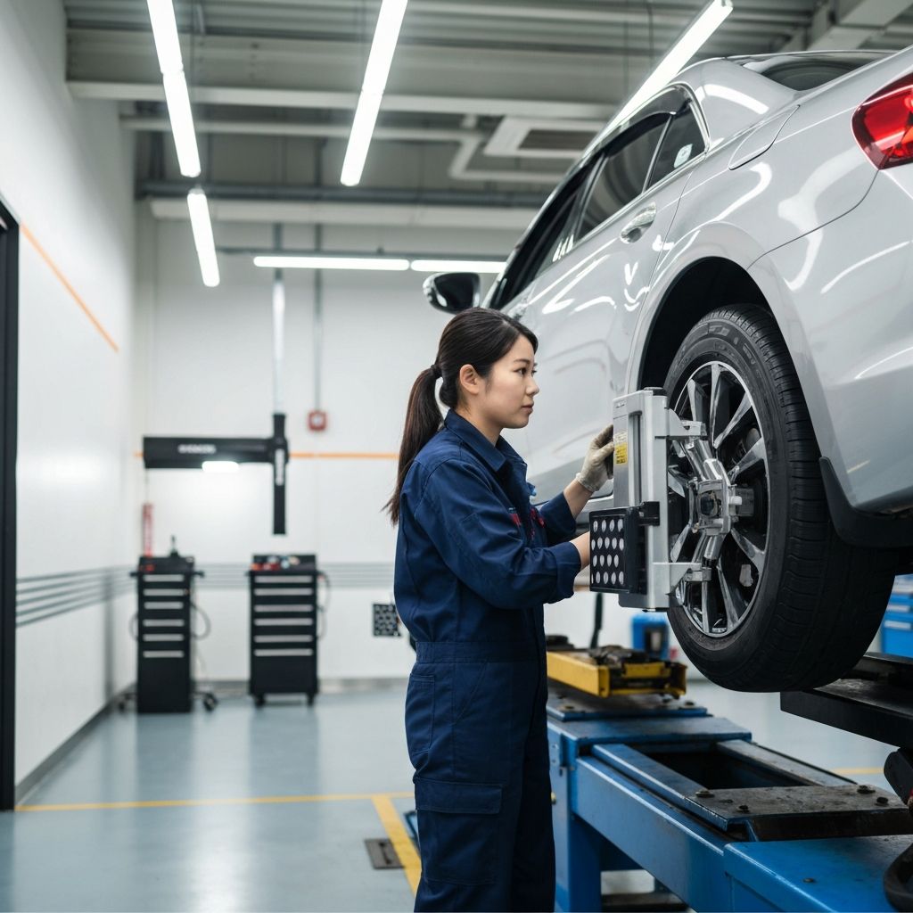 휠 밸런스 조정